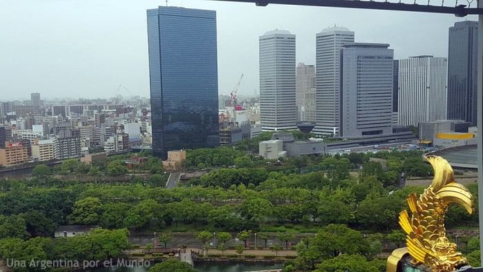 Osaka Castle City Lookv Japan